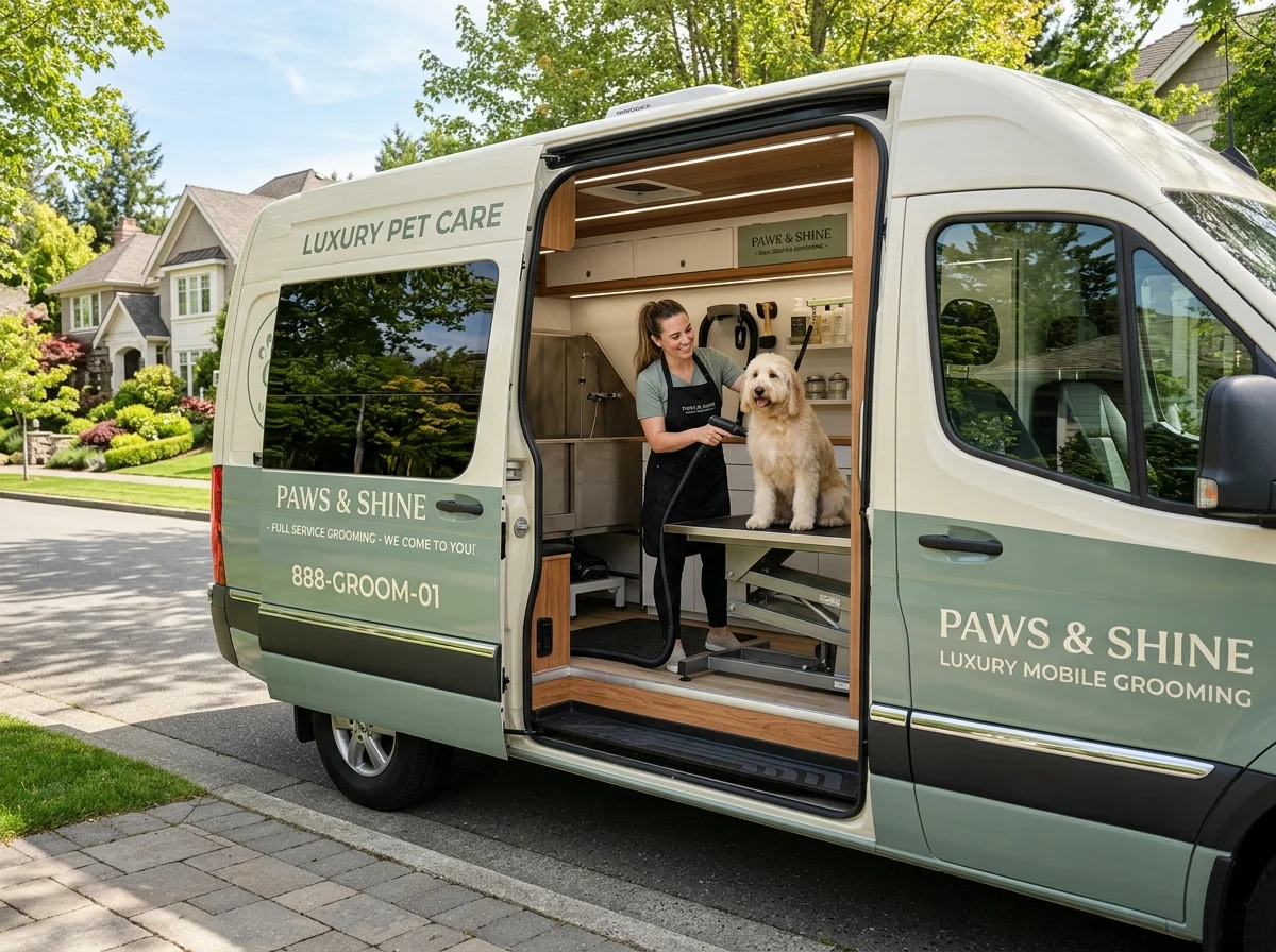 SoCal Mobile Paw Spa pet grooming
